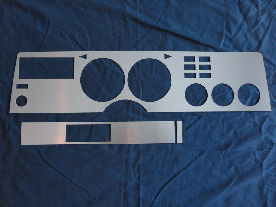 1975-1978 Mustang II Brushed Aluminum Dash Insert Kit