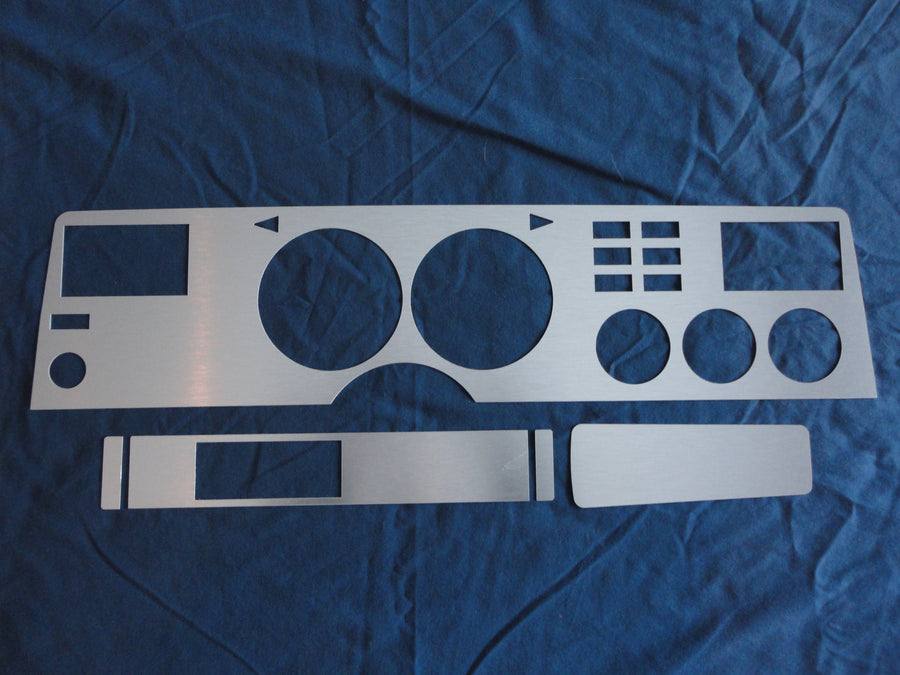 1975-1978 Mustang II Brushed Aluminum Dash Insert Kit