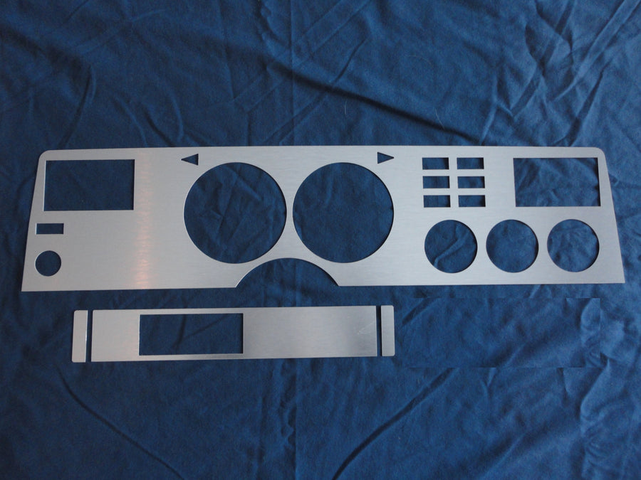 1975-1978 Mustang II Brushed Aluminum Dash Insert Kit