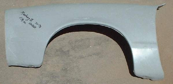 1974-1978 Mustang II Fiberglass Fender - Driver side