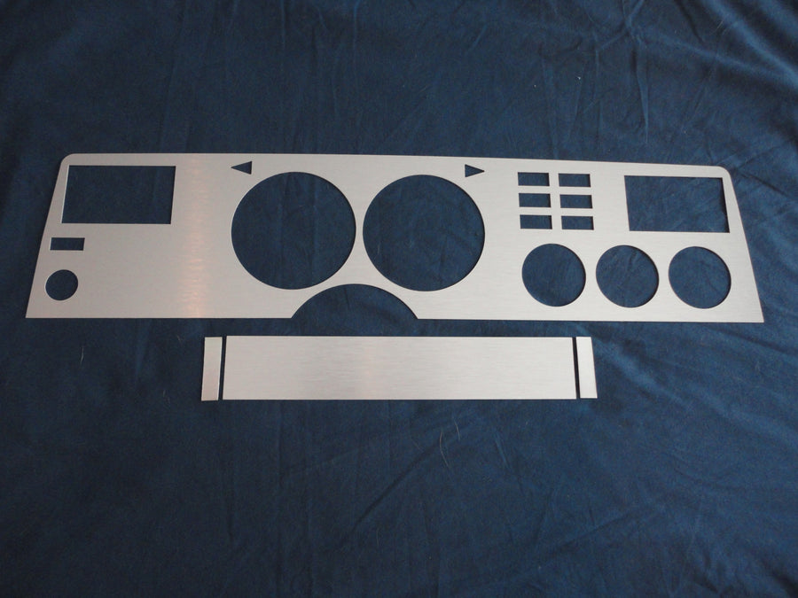 1975-1978 Mustang II Brushed Aluminum Dash Insert Kit