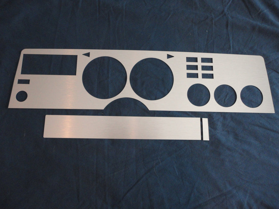 1975-1978 Mustang II Brushed Aluminum Dash Insert Kit