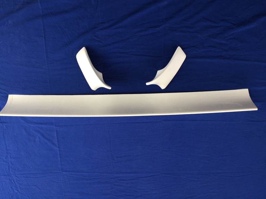 1974-1978  Mustang II Rear 3 piece Spoiler - Fiberglass