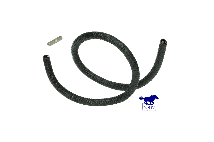 Mustnag II wire cover (loom), oil pressure sending unit